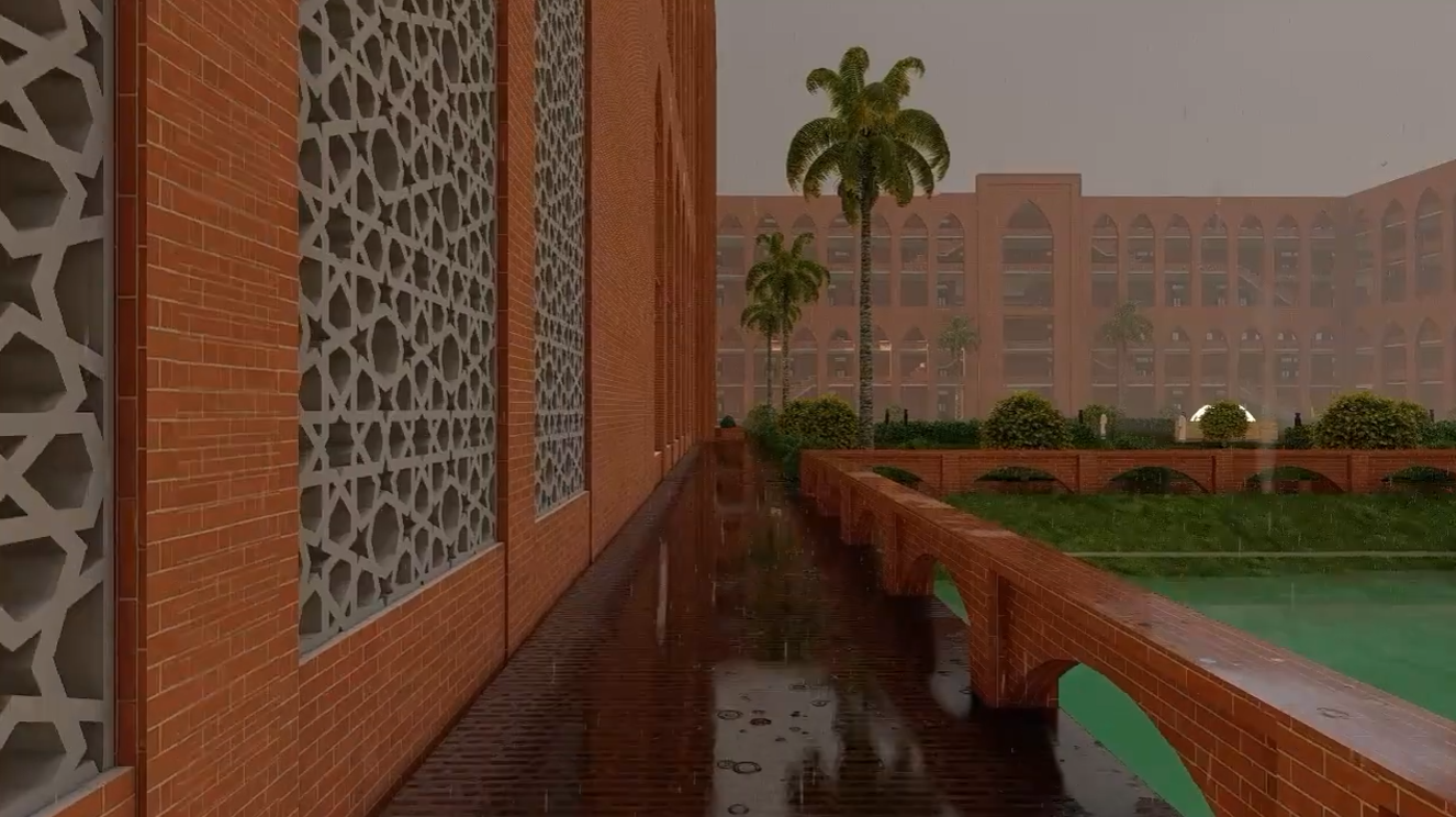 Central mosque concept