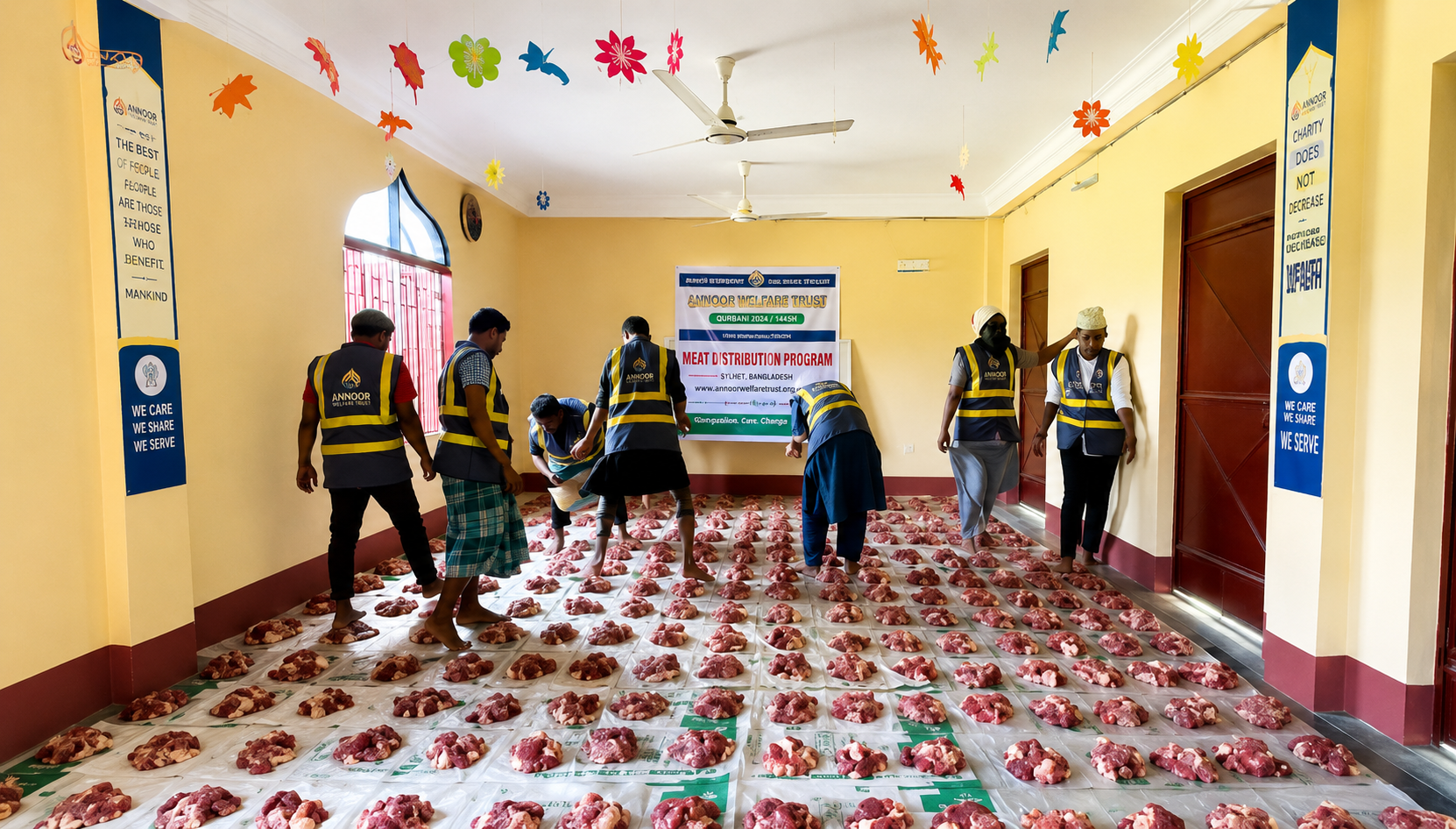 Qurbani Distribution Drive